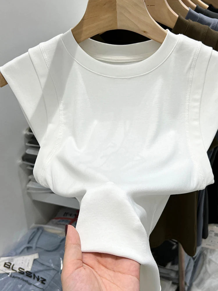 女裝夏季純色Tee