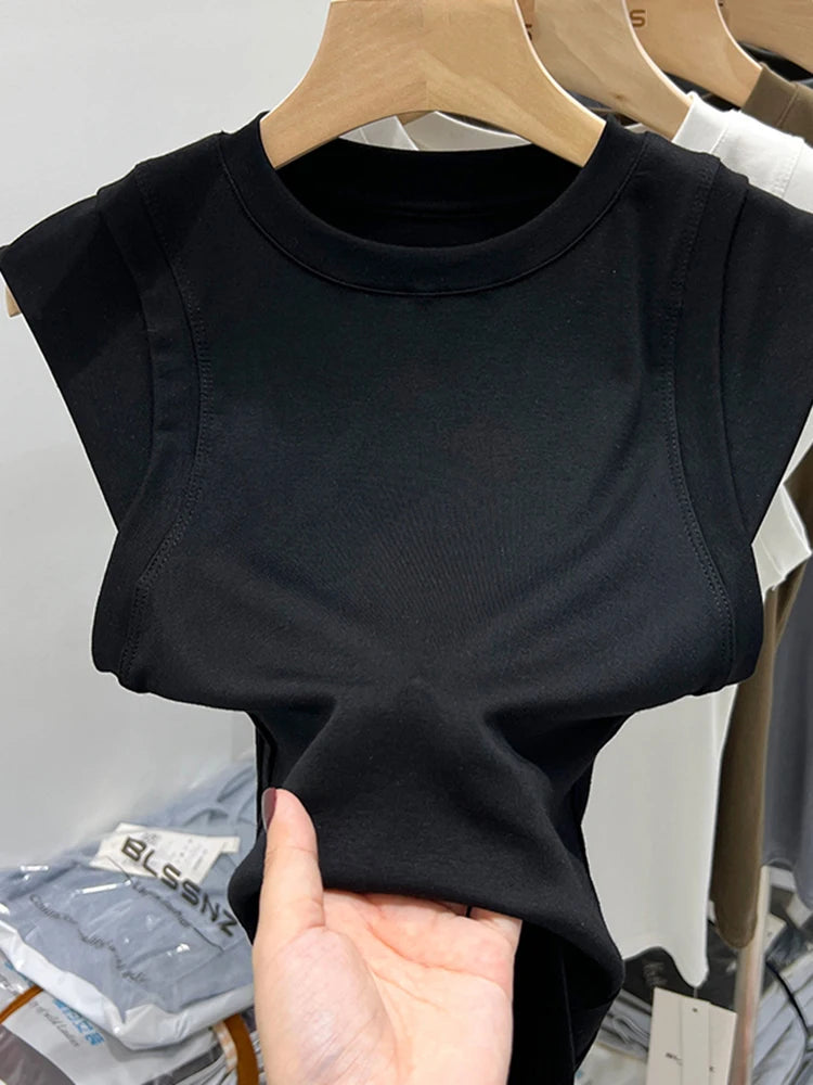 女裝夏季純色Tee