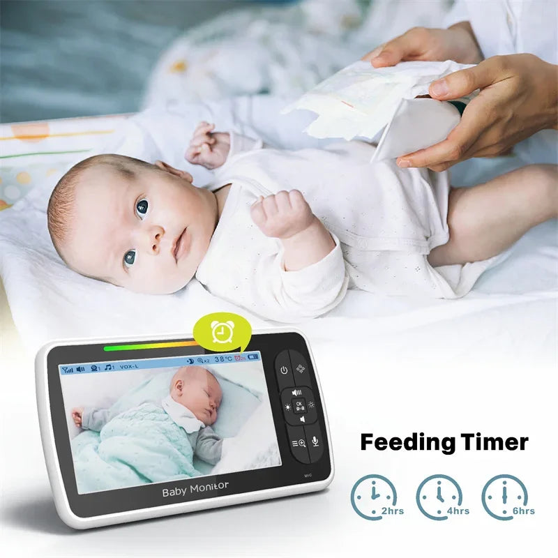 Babystar 5inch Video Baby Monitor